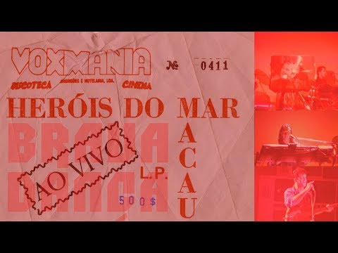 HERÓIS DO MAR ao vivo no Voxmania (concerto integral 1987)
