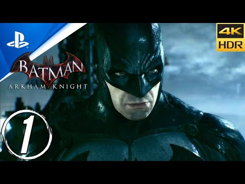BATMAN ARKHAM KNIGHT (PS5) Walkthrough Gameplay PART 1 - Even the Odds • Main Campaign [4K HDR]