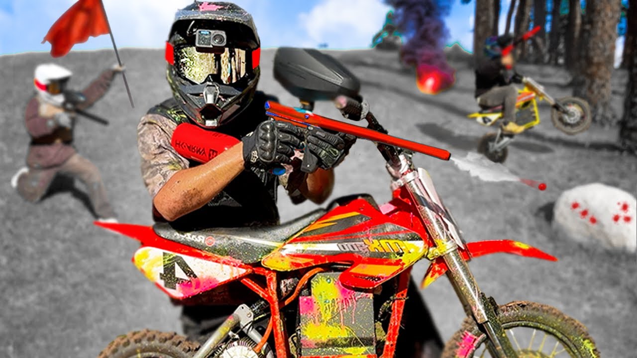 Pit Bike Paintball