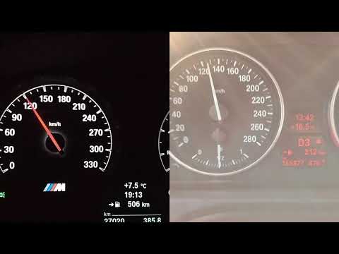 BMW M4 versus Mosselman BMW 335i