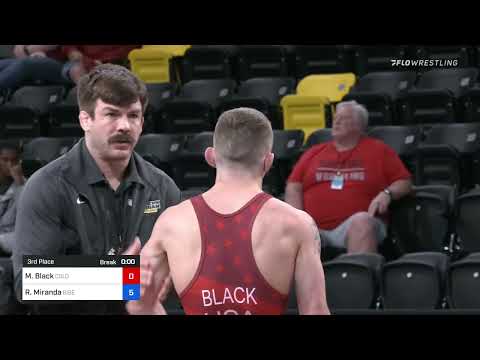 60 Kg 3rd Place - Max Black, Colorado Vs Randon Miranda, Rise RTC 55aa