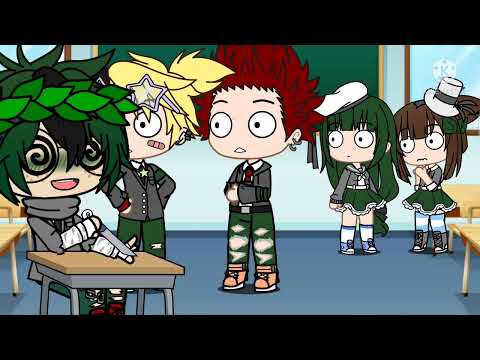 Deku plays the knife game (MHA)