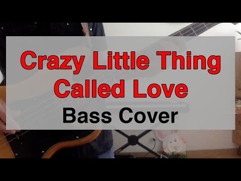 Queen - Crazy Little Thing Called Love - Bass Cover