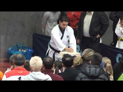 #Taekwondo - Internationale Hamburger Meisterschaft Technik & Bruchtest #video