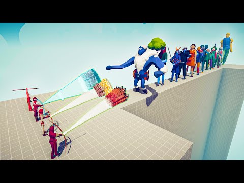 GODS ARMY vs GIANTS - 🏹Totally Accurate Battle Simulator TABS