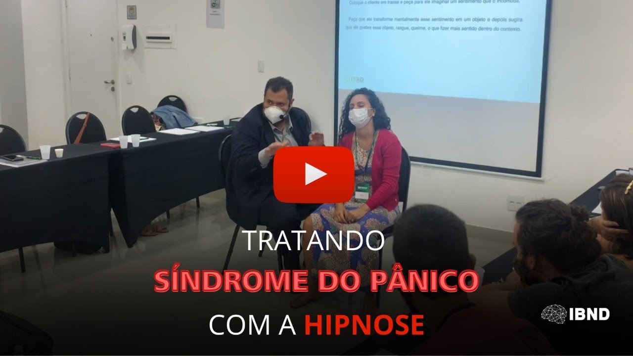 Tratando síndrome do pânico com hipnose - Tratamento para síndrome do pânico.