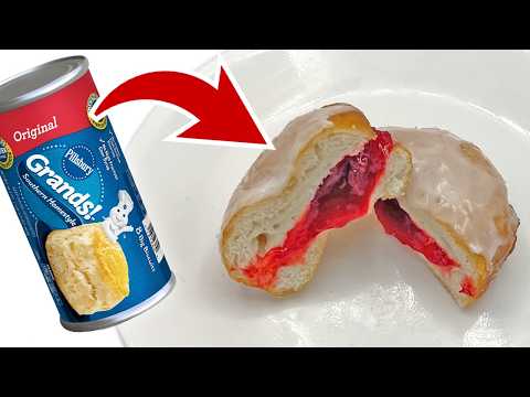 3 Easy Canned Biscuit Donut Recipes - How To Make Donuts, Filled Donut Recipe & More!