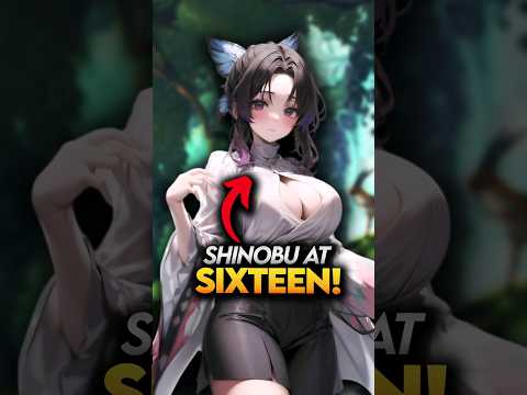 At which age each Pillar became Hashira? Demon Slayer Explained #demonslayer #shorts