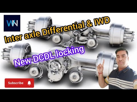 Inter axle Differential & IWD | DCDL working |  Rear axle