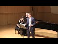 O. Taktakishvili: Sonata for flute and piano in C Major. I. Allegro cantabile