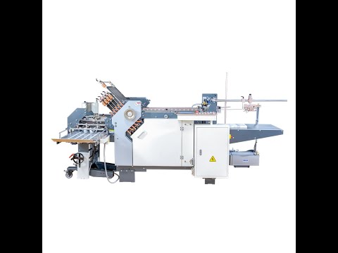 T490/10HK Folding Machine 10 Buckle Machine 10 times folding + 1 knife folding #paperfold #factory