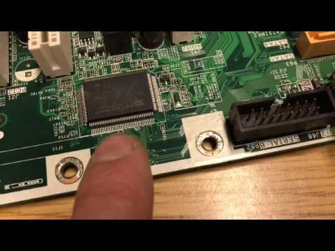 Major parts & components of the Motherboard identified and explained (OLD MOTHERBOARD)