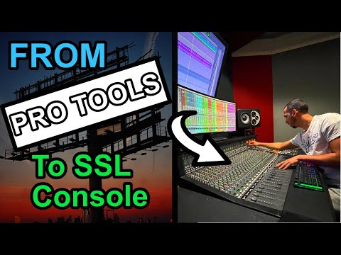 Routing Pro Tools Mix Session to SSL Console