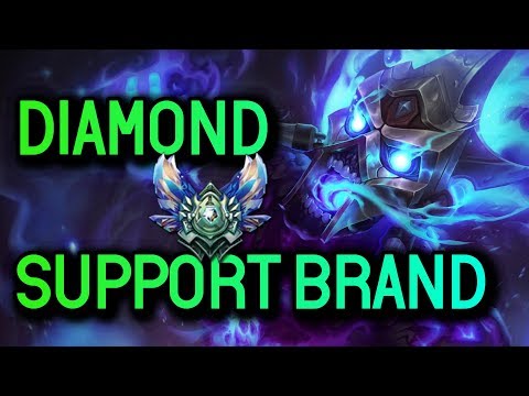 Support Brand S8 Diamond Full Gameplay - League of Legends