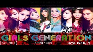 Girls&#39; Generation _ SNSD (소녀시대) - XYZ 2013 [ English + Rom + Hangul Lyrics ]