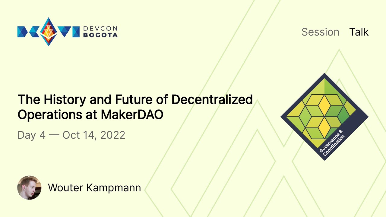 The History and Future of Decentralized Operations at MakerDAO preview
