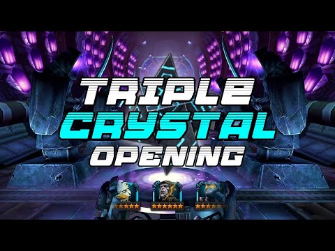 Triple Crystal Opening! - My First Rank 3 6-Star? | Marvel Contest of Champions