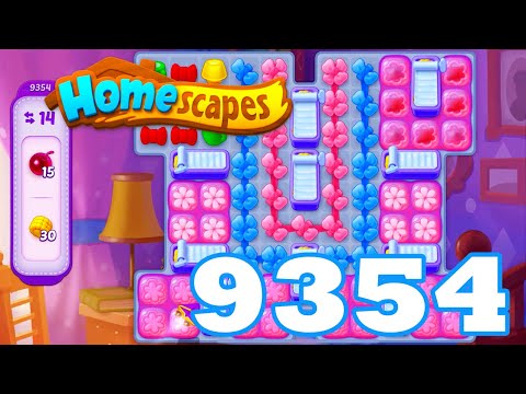 Homescapes Level 9354 HD | 3 - match puzzle game | gameplay | android | GameGo Game | IOS