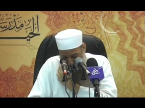 “مؤثر جدا : تأثر الشيخ أبو إسحاق الحويني بقصة عمر رضي الله عنه”
