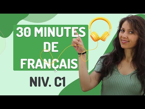 DIALOGUES EN FRANÇAIS Niveau C1 - [30 min.] (avec PDF!) 🎧