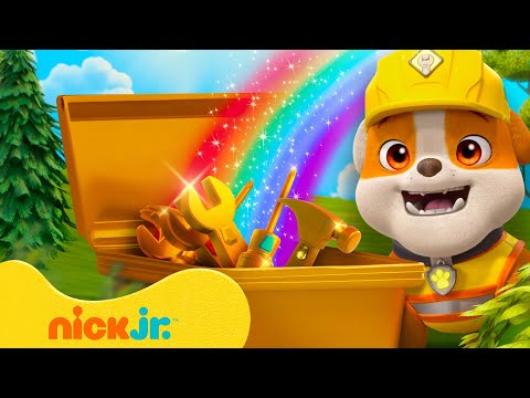 Capa de Rubble e Sua Turma | Rubble Descobre um Tesouro no Arco-Íris & Faz Resgates com da Patrulha Canina