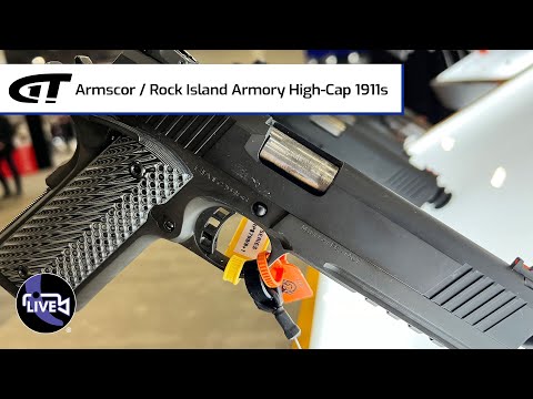 Armscor / Rock Island Armory High-Cap 1911s | Guns & Gear LIVE at SHOT Show 2022