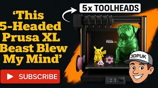 “This 5-Headed 3D Printer BROKE My Brain 🤯 (Prusa XL)”
