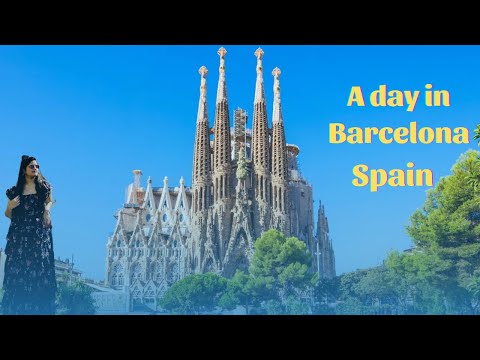 Barcelona || Spain || A day in barcelona || #explorewithramyadinesh || #telugutravelvlog || europe