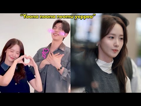 Lee Chaemin is definitely the most successful fanboys🫶🩷 Yoona noona is always captivating!!