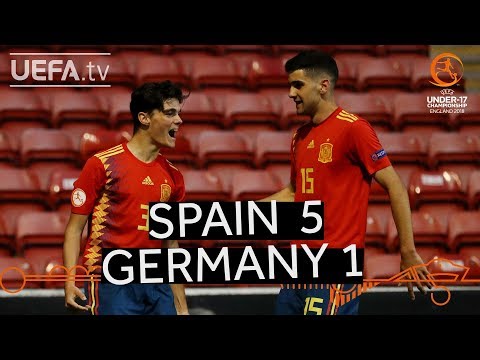 U17 highlights: Spain v Germany