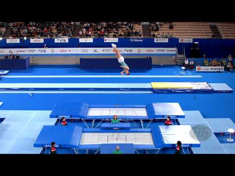 RUTHERFORD Blake (AUS) M - 2019 Trampoline Worlds, Tokyo (JPN) - Qualification Trampoline R2