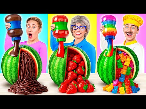 Me vs Grandma Cooking Challenge | Tasty Food Tricks by Multi DO Challenge