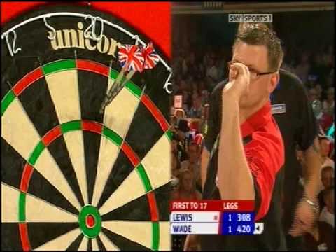 James Wade vs Adrian Lewis Part 1 - 2007 World Matchplay Semi Finals