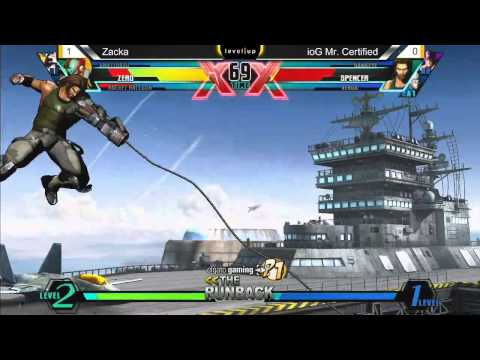 UMvC3 Zacka vs ioG Mr Certified - The RunBack 5.8