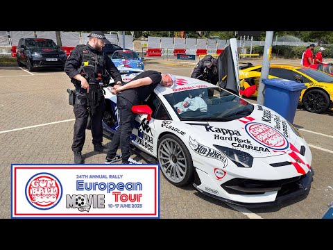 DDE X GUMBALL 3000 European Tour MOVIE! 🎥 🏎️🚓