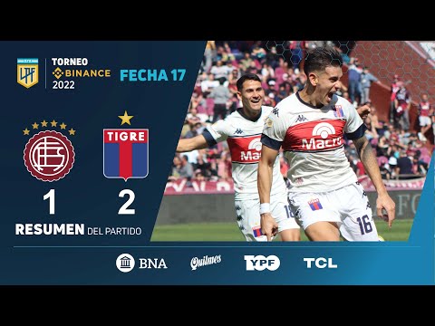 #TorneoBinance | Fecha 17 | resumen de Lanús - Tigre