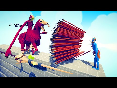 MONSTER TITAN vs EVERY GOD - Totally Accurate Battle Simulator TABS
