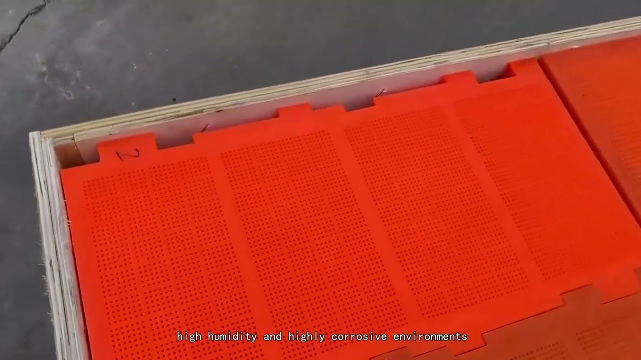 Polyurethane Screen Mesh for Mining Efficiency