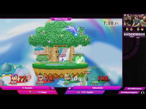 SW 111 - Awestin + Dakpo vs JaySon + YellowRello - Winners Finals Smash 4