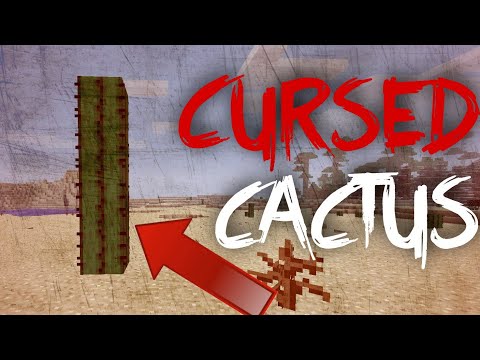 Minecraft Creepypasta:CURSED CACTUS