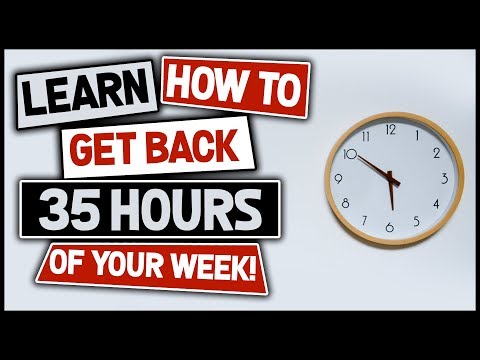 How to get back 35 hours of your week! - The Millennial Moment #3