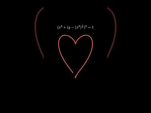 The equation of a heart