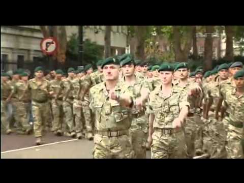 3 Commando Brigade parade to Westminster 31.10.11
