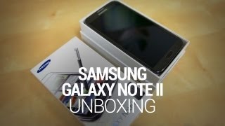 Samsung Galaxy Note II Unboxing & Hands On!