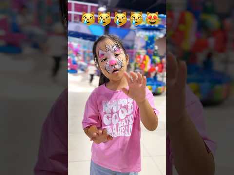 EMOJI CAT 😿😻 LeoNata family #shorts