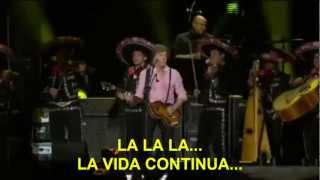 Paul McCartney- OB LA DI OB LA DA (Subtitulada Español) (Zócalo México: 2012)