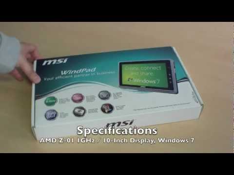 Exclusive MSI WindPad 110W Unboxing and Hands On