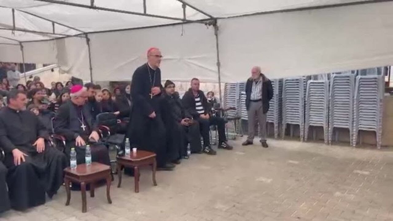 Pizzaballa in visita a Gaza: "Siete esempio di fede per il mondo"