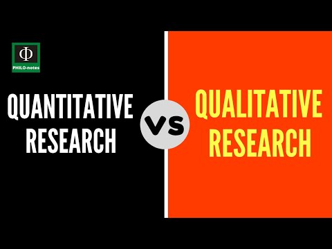 Quantitative Research vs Qualitative Research