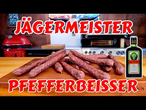 Jägermeister - Pfefferbeißer | Selber Wursten leicht gemacht | Grill & Chill / BBQ & Lifestyle